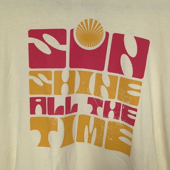 Goodfellow Yellow Graphic Short Sleeve Shirt - Picture 2 of 5